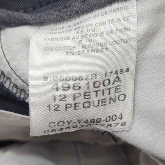 Lee Relaxed Fit Black Jeans | Size 12P | Flaws Noted - Picture 3 of 5